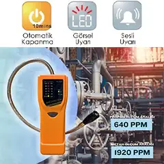 AZ 7201 Leak Detector for Flammable Gases - 4