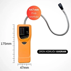 AZ 7201 Yanıcı Gazlar İçin Kaçak Dedektörü - 6