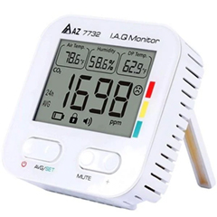 AZ 7732 Carbon Dioxide Temperature Humidity Meter - 1