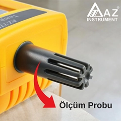 AZ 7752 Taşınabilir Karbondioksit Ölçer - 5