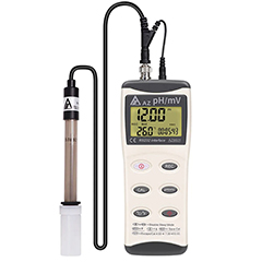 AZ 8601 Portable Ph and Orp Meter, BNC Connected - 1