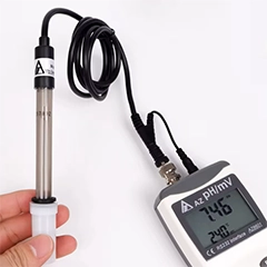 AZ 8601 Portable Ph and Orp Meter, BNC Connected - 2