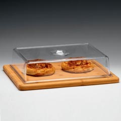 Zicco Bambu Altlı Muhafaza Kabı, Polikarbon Kapaklı, 30x40x10 cm (ZCP.780 +HWC.03) - Zicco