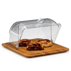 Zicco Bambu Altlı Muhafaza Kabı, Polikarbon Rolltop Kapaklı, 31x37x19 cm - Zicco