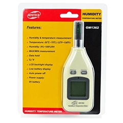 Benetech GM1362 Mini El Tipi Nem ve Sıcaklık Ölçer - 3