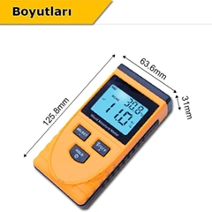 Benetech GM630 Manyetik Ahşap Nem Ölçer - 2