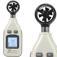 Benetech GM816A Rüzgar Hızı ve Sıcaklık Ölçer - Benetech