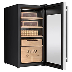 Berfmann BFC315-SG Cigar Cabinet, 315 Cigar Capacity - Berfmann