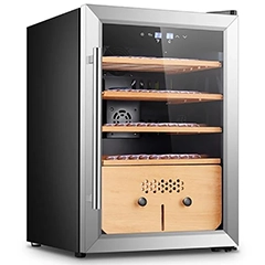 Berfmann BFC382-SG Solo Cigar Cabinet, 382 Cigar Capacity - Berfmann (1)