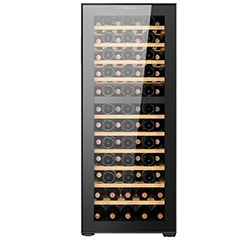 Berfmann BFW80-BG2 Double Compartment Solo Wine Cabinet, 80 Bottle Capacity - Berfmann