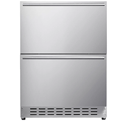 Berfmann BUF113-DS Built-In Undercounter Freezer, Double Drawer, 113 lt - Berfmann (1)