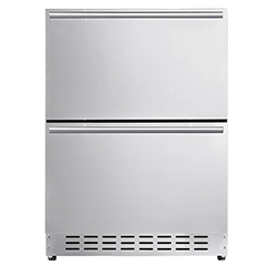 Berfmann BUR113-DS Undercounter Built-in Refrigerator, Double Drawer, 113 lt - Berfmann (1)