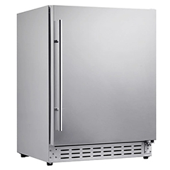 Berfmann BUR113-S Undercounter Built-in Refrigerator, 113 lt - Berfmann