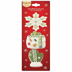 Beysa 0082 Yılbaşı Kurabiye Kalıbı, 3lü - Beysa