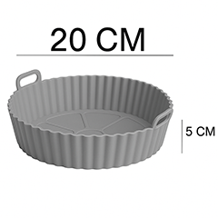 Beysa Airfryer Silikon Pişirme Kabı, 20x5 cm - Beysa (1)