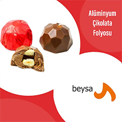 Beysa Alüminyum Çikolata Folyosu, Düz, Mor - Beysa