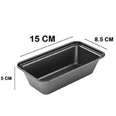 Beysa Baton Kek Kalıbı, 2li Set, 15 cm - 2