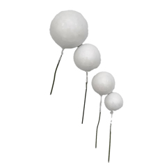 Beysa Beyaz Top Pasta Süsü 20li Paket - Beysa