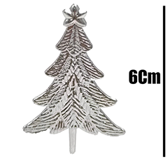 Beysa Çam Ağacı Yılbaşı Pasta Süsü 72li - 2