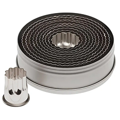 Beysa Çikolata Kesme Aparatı Yuvarlak, Tırtıklı, Volovan Set - Beysa