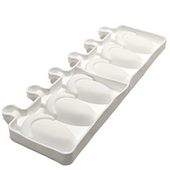 Beysa Çilek Silikon Dondurma Kalıbı, 6lı - Beysa (1)