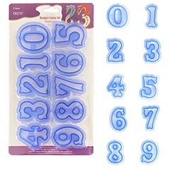 Beysa CK-2157 Rakam Kurabiye Kalıbı - Beysa