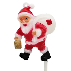 Beysa Çuvallı Noel Baba Yılbaşı Pasta Süsü, 25li Paket - 1