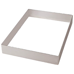 Beysa Dikdörtgen Pasta Çemberi, 15x50 cm - Beysa