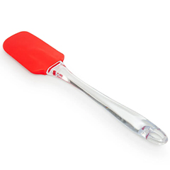 Beysa Ds-02 Silikon Spatula, Kırmızı Uçlu, 25 cm - 1