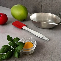 Beysa Ds-02 Silikon Spatula, Kırmızı Uçlu, 25 cm - 2