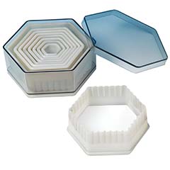 Beysa Exoglass Volovan Kopat Seti, Altıgen, Dişli, 10lu - Beysa