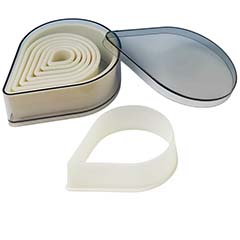 Beysa Exoglass Volovan Kopat Seti, Damla, Düz, 8li - Beysa