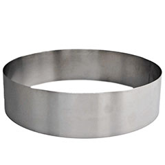 Beysa Inox Pasta Çemberi, 9x6 cm - Beysa