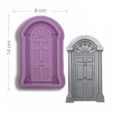 Beysa Kapı Silikon Şeker Hamuru Kalıbı, 14x9 cm - Beysa