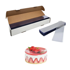 Beysa Kesilmiş Şerit Pasta Asetatı, 28 cm, Tek Pasta - Beysa