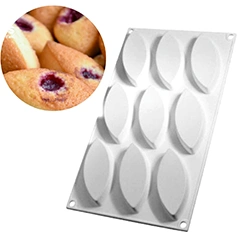 Beysa Mekik Silikon Kek Kalıbı, 9lu - Beysa (1)