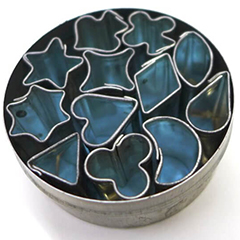 Beysa Mixed Shapes Metal Cookie Cutter Set - Beysa