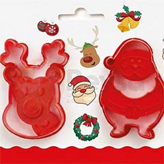 Beysa Noel Baba ve Geyik Yılbaşı Kurabiye Kalıbı - 1