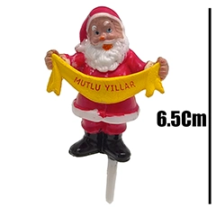 Beysa Noel Baba Yılbaşı Pasta Süsü, 72li - Beysa (1)