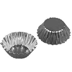 Beysa Oluklu Petifür Tart Kalıbı, Büyük, 50 Adet - Beysa