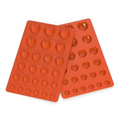 Beysa Origami Kalp Silikon Kek Kalıbı - Beysa