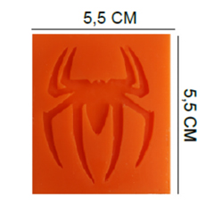 Beysa Örümcek Silikon Şeker Hamuru Kalıbı, 5,5x5,5 cm - Beysa