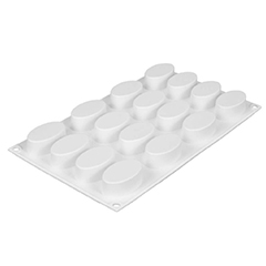 Beysa Oval Silikon Kek Kalıbı, 16lı - Beysa