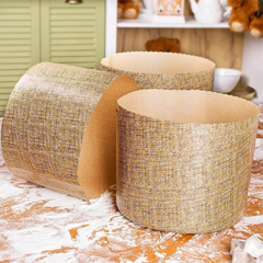 Beysa Panettone Kalıbı, Büyük, 10lu Paket - 2