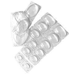 Beysa Paskalya Yumurtası Çikolata Kalıbı, 8li Set - 1