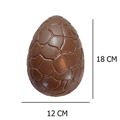 Beysa Paskalya Yumurtası Çikolata Kalıbı, Çatlak, 18x12 cm - Beysa