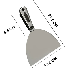 Beysa Paslanmaz Çelik Çikolata Spatulası, 12,5 cm - 2
