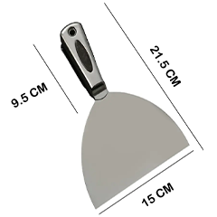 Beysa Paslanmaz Çelik Çikolata Spatulası, 15 cm - 2