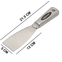 Beysa Paslanmaz Çelik Çikolata Spatulası, 5 cm - 2