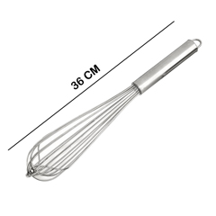 Beysa Paslanmaz Çelik Çırpma Teli Askılı, 36 Cm - Beysa